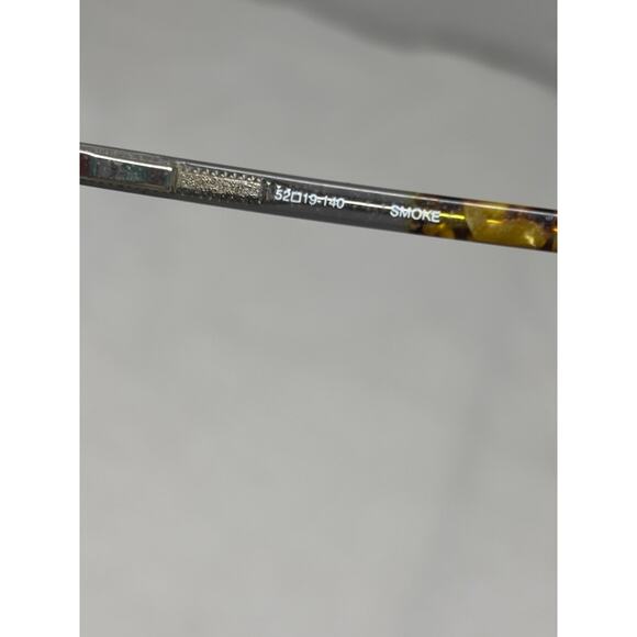 Bulova Bushwick Eyeglasses Frames Only 52-18 140 Designer Smoke - Picture 7 of 8